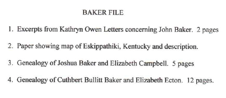 Baker 1